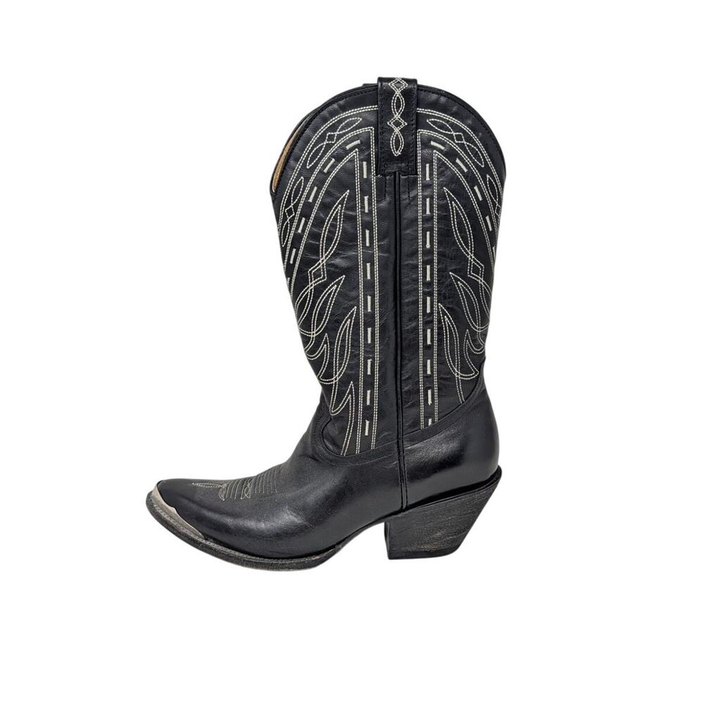 Idyllwind Miranda Lambert Black Leather Snip Toe Cowboy Boots 9